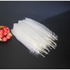 100PCS White Goose Feather 6-8inch Mixed Jewelry Making Crafts Swan