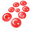 Finest Folia Digital Print Emblem Sticker (R018 Turkey)