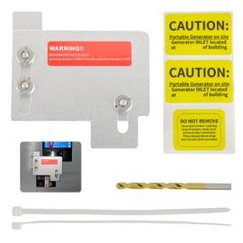 HUAREW Generator Interlock Kit for Horizontal Main Cutler Hammer CH Series 150 or 200 amp Panels, Generator Horizontal Electrical Interlock Kit, 1 1/2 Spacing Between Main and Branch Breaker(1set)