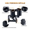 TORQUE Glad Hand Holder Kit for Semi Trucks, Air Brake
