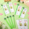 Sayglossy 48 Sets Avocado Valentine Party Favors for Kids Included