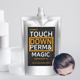 Hairbeatz 헤어비츠 남자셀프다운펌약 터치다운펌엔 매직 500 [중화제] Hair Beats Men's Self Down Perm Solution Touch Down Perm with Magic 500 [Neutralizer]