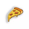 Real Sticky Pizza Slice Sticker Melting Food Cooler Laptop Car