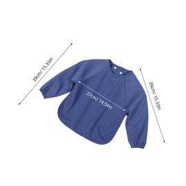 OATIPHO 6pcs Long Sleeve Bibs Feeding Smocks for Breathable Comfortable Soft Full Body Protection for Eating Painting