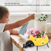 5.4cm Diameter Flower Pot Decor Ladybug Shaped Smoothing Surfaces Iron