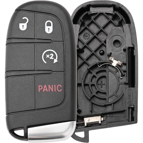 Sianxaido 68066350 Key Fob Shell Case Compatible with Durango Grand
