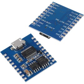 DollaTek MP3 Player Module Voice Module 4MB Voice Playback IO Trigger Serial Port Control USB Download FLash DY-SV17F