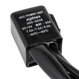 Kijima Bike Parts Accessory Power Unit Accessory Power Supply 3 Systems 7.5A×2+5A×1 304-0539