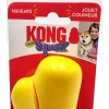 KONG Squeezz Tennis Stick Medium Squeaky Bouncy Dog Fetch Toy