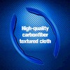 Amiss 2pcs Carbon Fiber Anti-Skid Steering Wheel Cover, Waterproof &