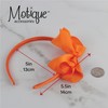 Motique Accessories Little Girls Headband With Side Grosgrain Bow -