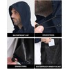 iCreek Men's Rain Jacket Lightweight Waterproof Packable Rain Shell Jacket