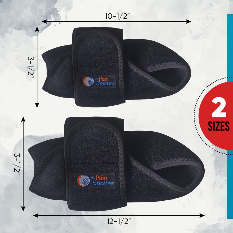 Reusable Hot Foot & Cold Ice Pack Wrap for Plantar