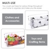 Vtopmart Breastmilk Storage Container 4PCS Set, Clear Freezer and Fridge