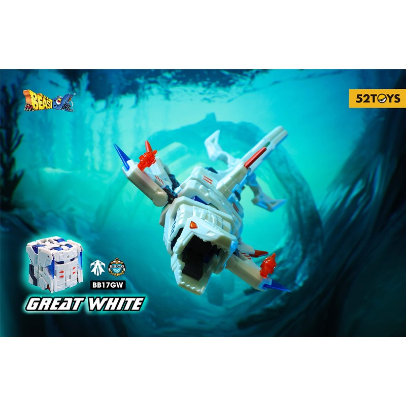 52Toys BEASTBOX BB 17GW GREAT WHITE