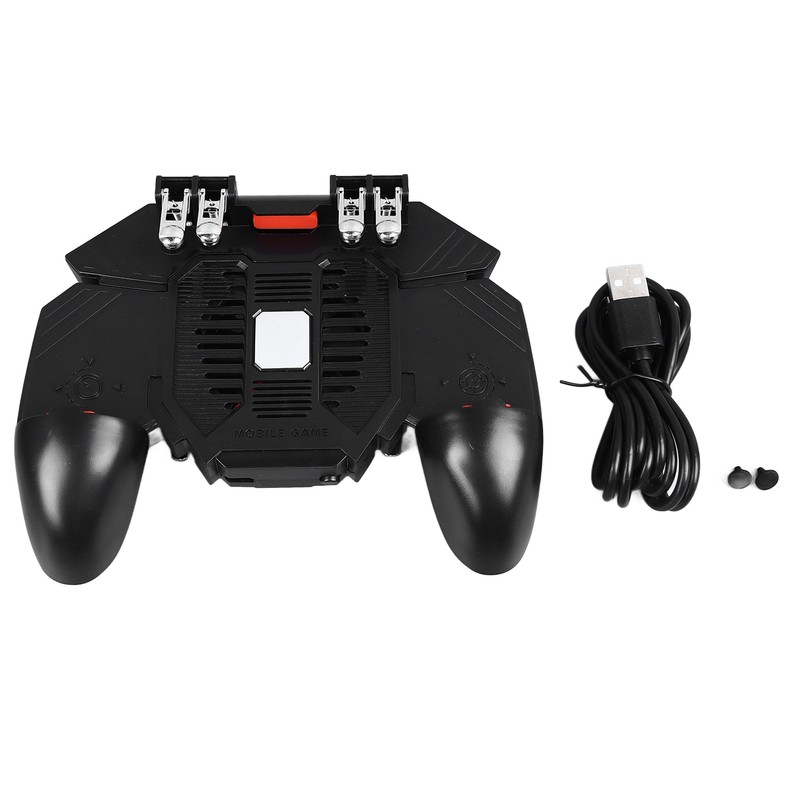 Mobile Game Controller with Cooling Fan ABS Portable Mobile Game