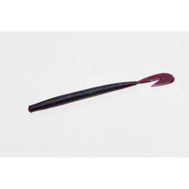 Zoom Speed Worm-Pack of 15 (Blue Fleck, 5.25-Inch)