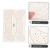 FOMIYES 6sheets Temporary Stickers for Creative Makeup of Face Decals