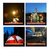 Outdoor Solar Camping Lantern USB Rechargeable Retro Camping Light COB