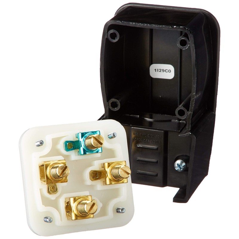 Leviton 60 Amp, 250 Volt- 3PY, Straight Blade, Plug, Industrial