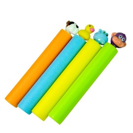 4 pcs Random Color Water Guns Toys for Kids EVA Foam  Shooter Summer Outdoor Swimming Pool Games Toys