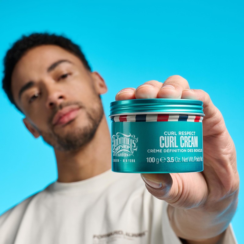 Johnny's Chop Shop - Curl Respect Cream, Lightly Moisturising, Medium