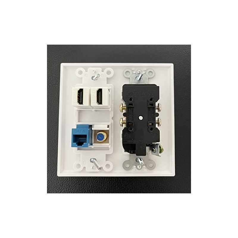 IBL-15A Power Outlet, 2 Port HDMI, 1 Cat6 Ethernet, 1