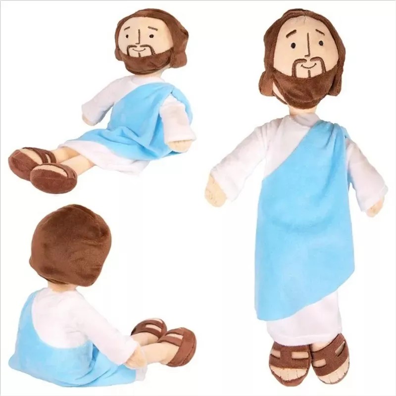 Jextech Peluche De Mi Amigo Jesus Cristo Regalo 32cm