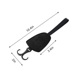 2 Stück Doppelhaken für Autositzlehne, Autositz Doppelhaken Rückenhaken, Versteckte Kopfstützen Doppelhaken, Taschenhalter Auto, für Autositz Autositz Rücksitzhaken Kopfstütze Kleiderbügel