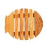[arteinolivo] Olive Wood Trivet, (Fish)