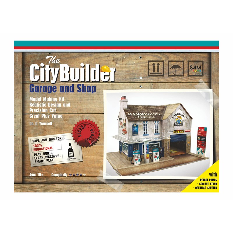The CityBuilder O gauge 7mm 1:43 scale Model Railway Building