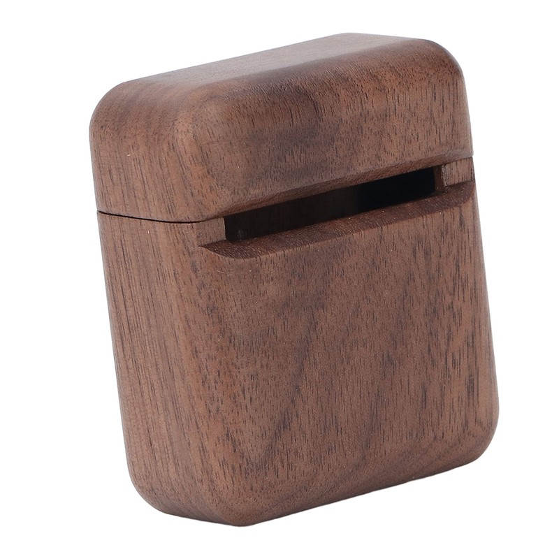 Wooden Earbuds Case Cover for IOS 2nd 1st Generation Charging