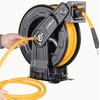 AIRZILLA Premium Steel Retractable Air Hose Reel With Dual Arm,