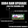 Arch Memory Replacement for D4ECSO-2666-16G 16GB 260-Pin DDR4 2666MHz 2R
