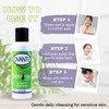 Demodex Mite Eliminating Face Wash & Make Up Remover With