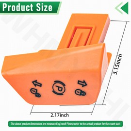 WHMYZHL UC21883 Equipment Knob/Park Brake Knob Compatible with John-Deere S, X Series Lawn Tractor, Fits Models S100 S110 S120 S130 S140 S160 S170 S180 S220 S240 X107 X117R X127 X147R X167 X167R
