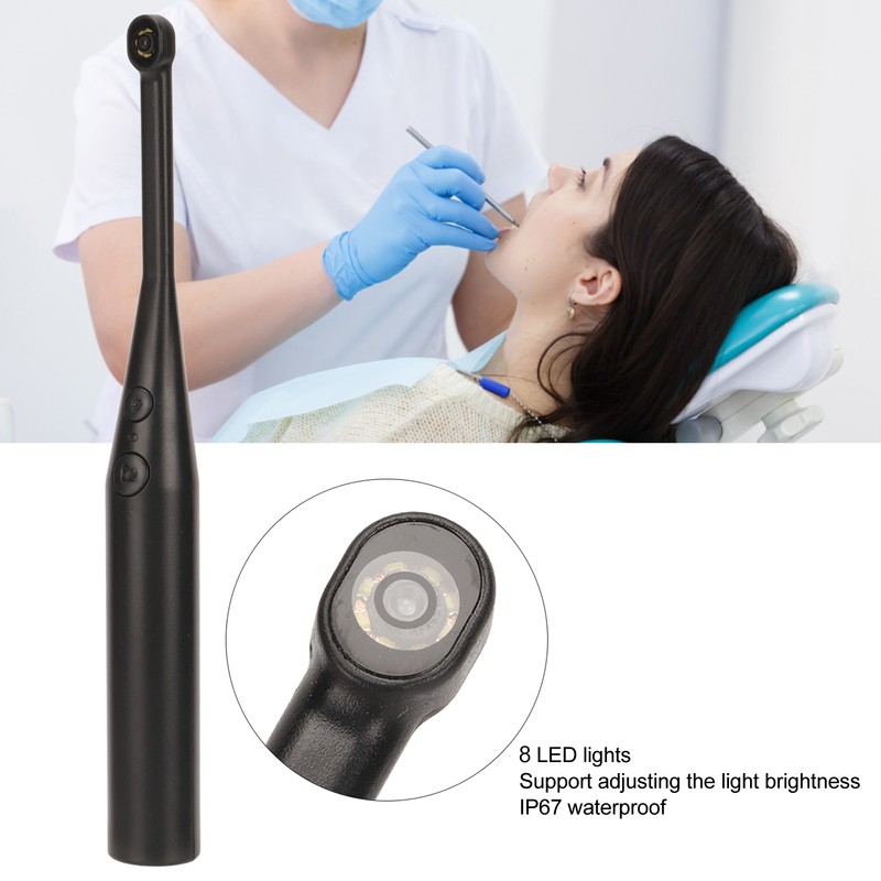 2MP Dental Oral Endoscope Camera WiFi Visual Adjustable 8 LED