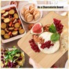 Lounsweer 6 Pcs Thicken Cutting Board Bulk Wood Chopping Board