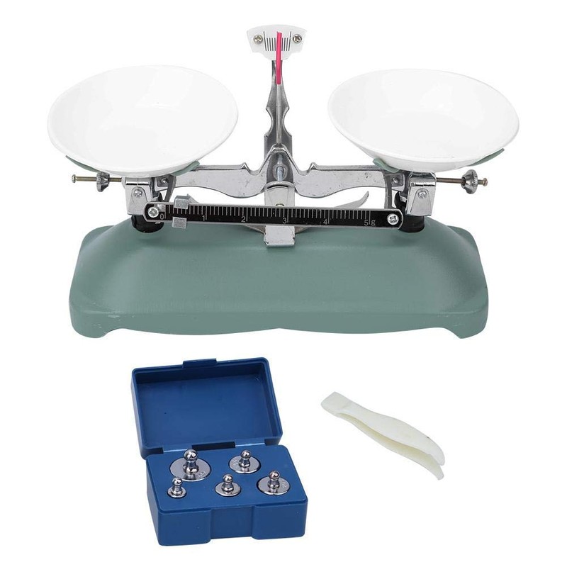 20g50g Weights, 100 Gram Mechanical Balance Scale with 5g for
