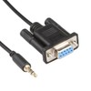 Relper-Lineso DB9Pin Female to DC3.5mm Serial Cable-6 Feet Black