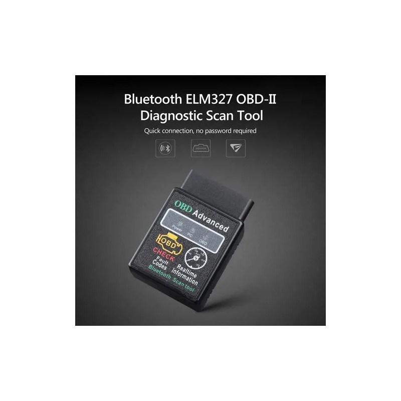Escaner Automotriz Hh Obd2 Elm327 V1.5 Bluetooth 5.1