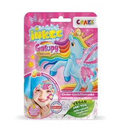 INKEE Galupy Unicorn Children's Face Mask, Beauty Cloth Mask with Fruit Gum Aroma, Calendula and Chamomile Extracts, Girls Gifts 3 Years and More