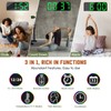 Koolertron Digital Wall Clock 9.5 Inch Large Display, Digital Clock
