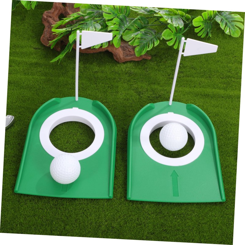 VICASKY 2pcs Golf Putting Cups Lightweight Indoor Practice Hole Cups
