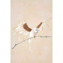 Anthropologie Wispy Bird Clip On Christmas Tree Ornament
