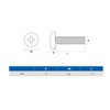 binifiMux 360pcs M3 x 4mm / 6mm / 8mm /