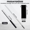 Scettar Pointing Rod Extendable 120 cm, Telescopic Pointing Rod, Stainless