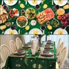 Rtteri Eid Mubarak Tablecloths 60 x 84 Inches Ramadan Mubarak