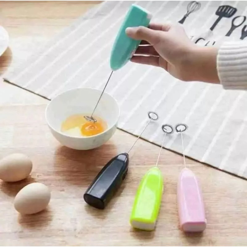 interimport Espumador De Leche Batidor Agitador Cappucino Leche Huevo