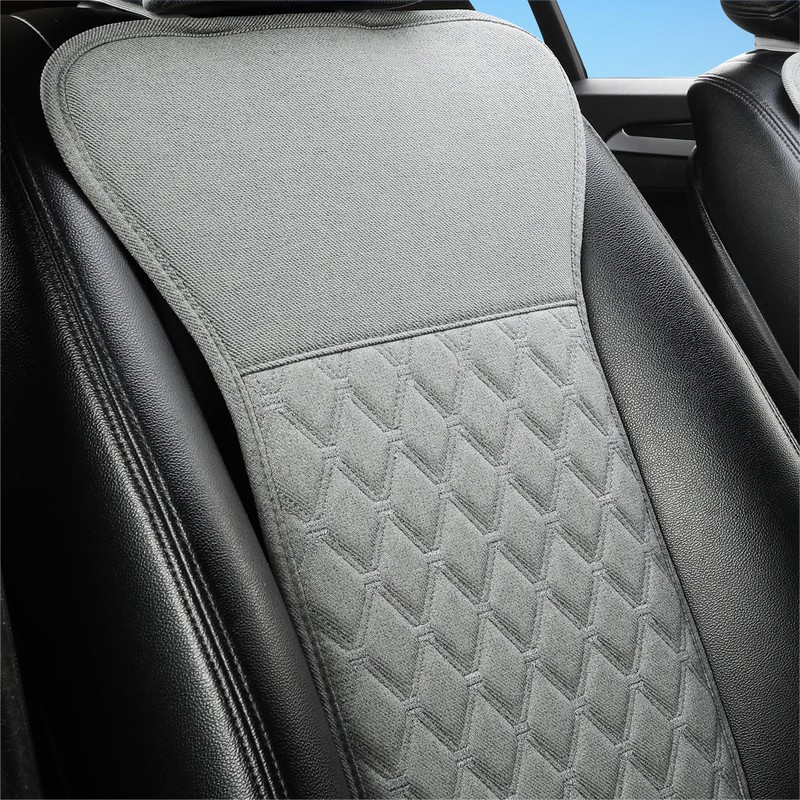 West Llama Linen Car Seat Covers-Breathable & Soft-Front Car Seat